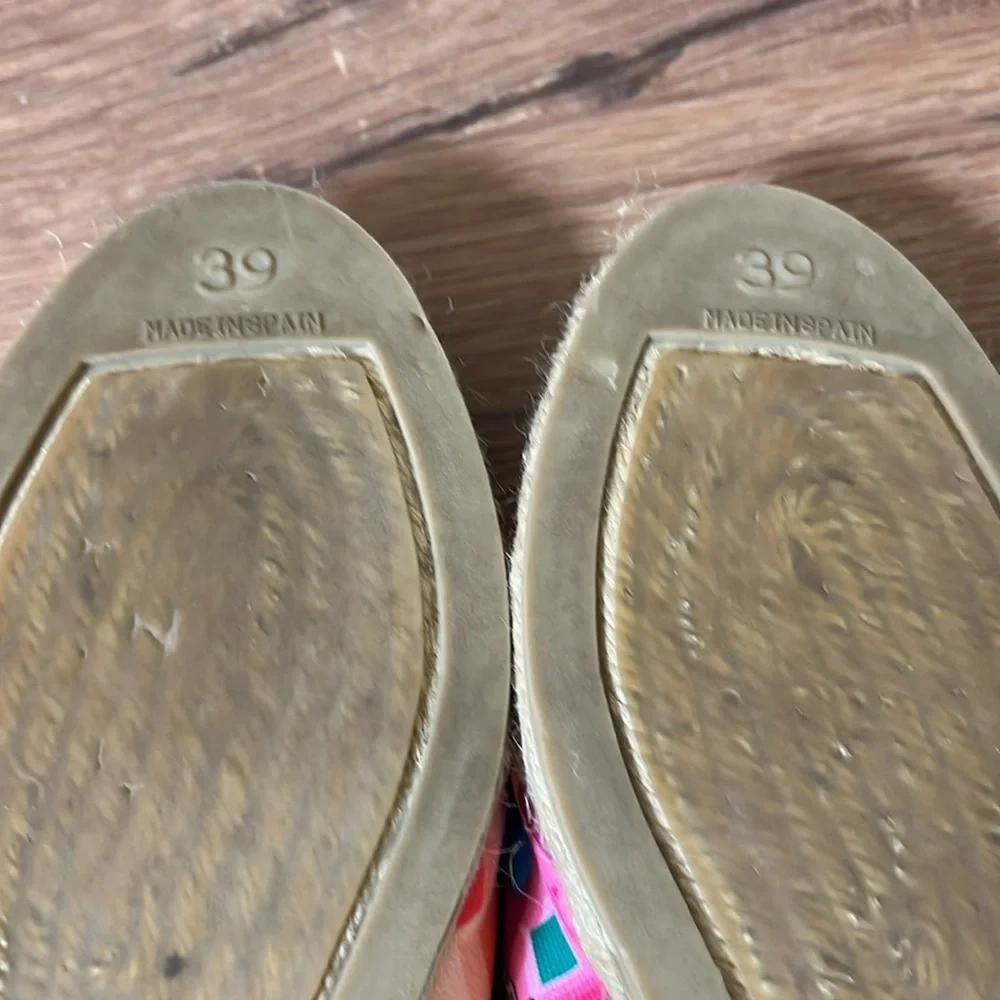 Desigual Beach Plana espadrille deck shoes, size 39 (US 8)